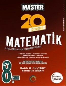 Okyanus Yayınları 8. Sınıf Master 20 Matematik Denemesi