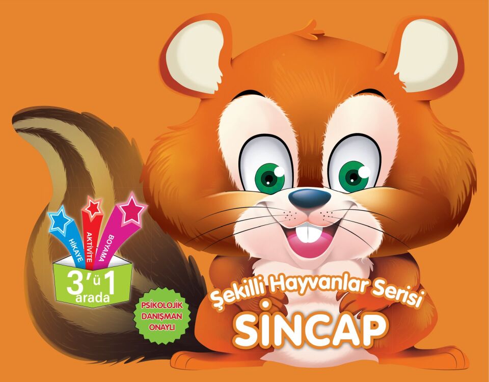 Şekilli Hayvanlar Serisi Sincap