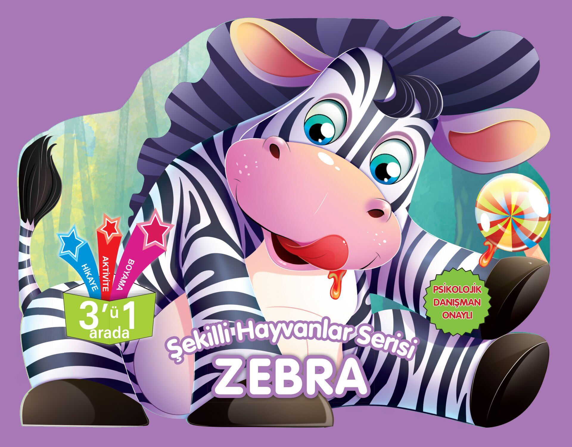 Şekilli Hayvanlar Serisi Zebra