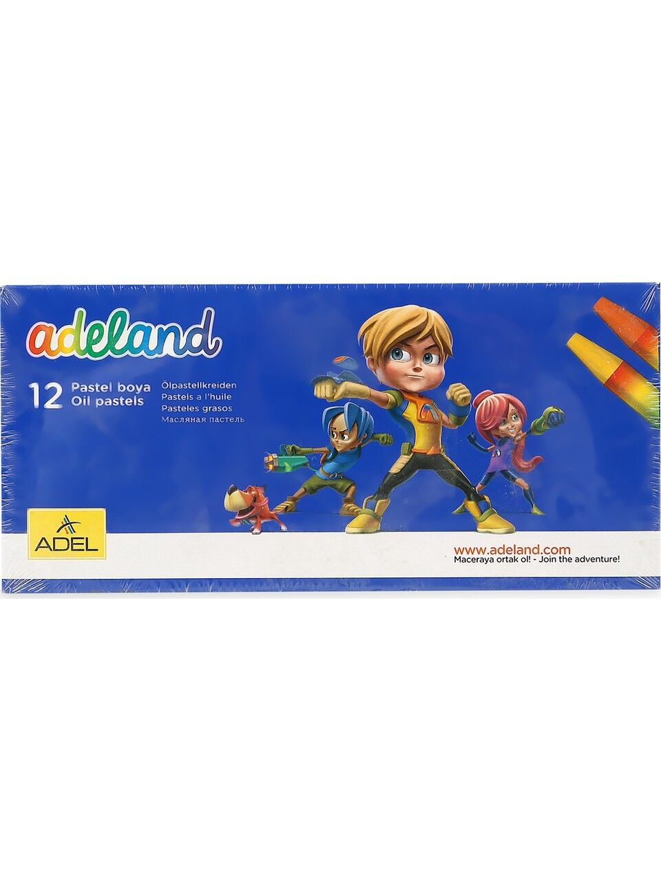 Adeland 12'li Pastel Boya