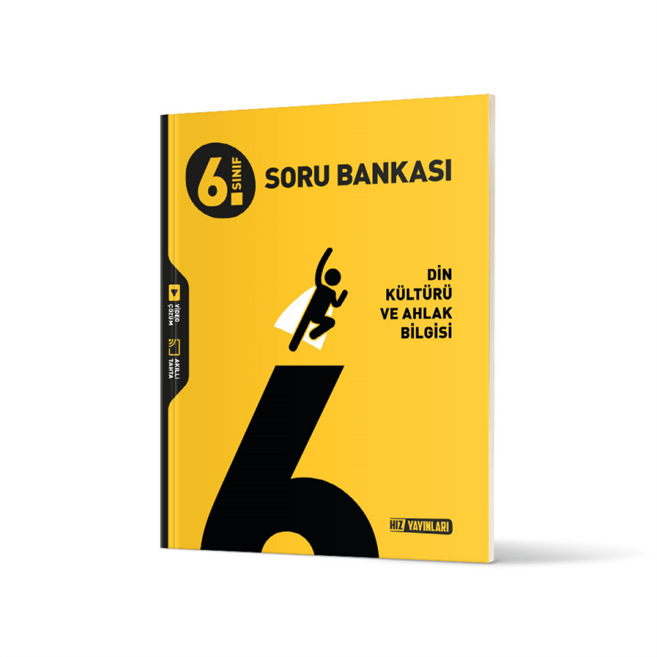 Hız Yayınları 6. Sınıf Din Kültürü Ve Ahlak Bilgisi Soru Bankası