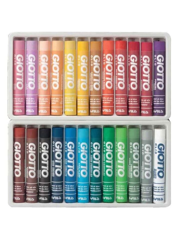 Giotto Olio Maxi Pastel Boya 24 Renk
