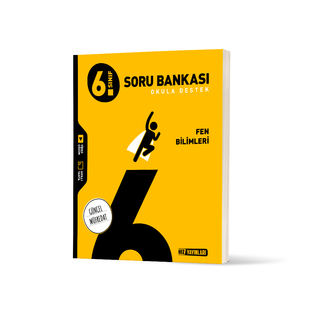 Hız Yayınları 6. Sınıf Fen Bilimleri Soru Bankası