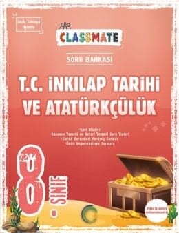 Okyanus Yayınları 8. Sınıf Classmate T. C. İnkılap Tarihi Ve Atatürkçülük Soru Bankası