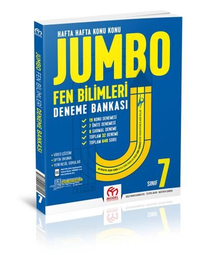 Model Yayınları 7.Sınıf Jumbo Fen Bilimleri Deneme Bankası