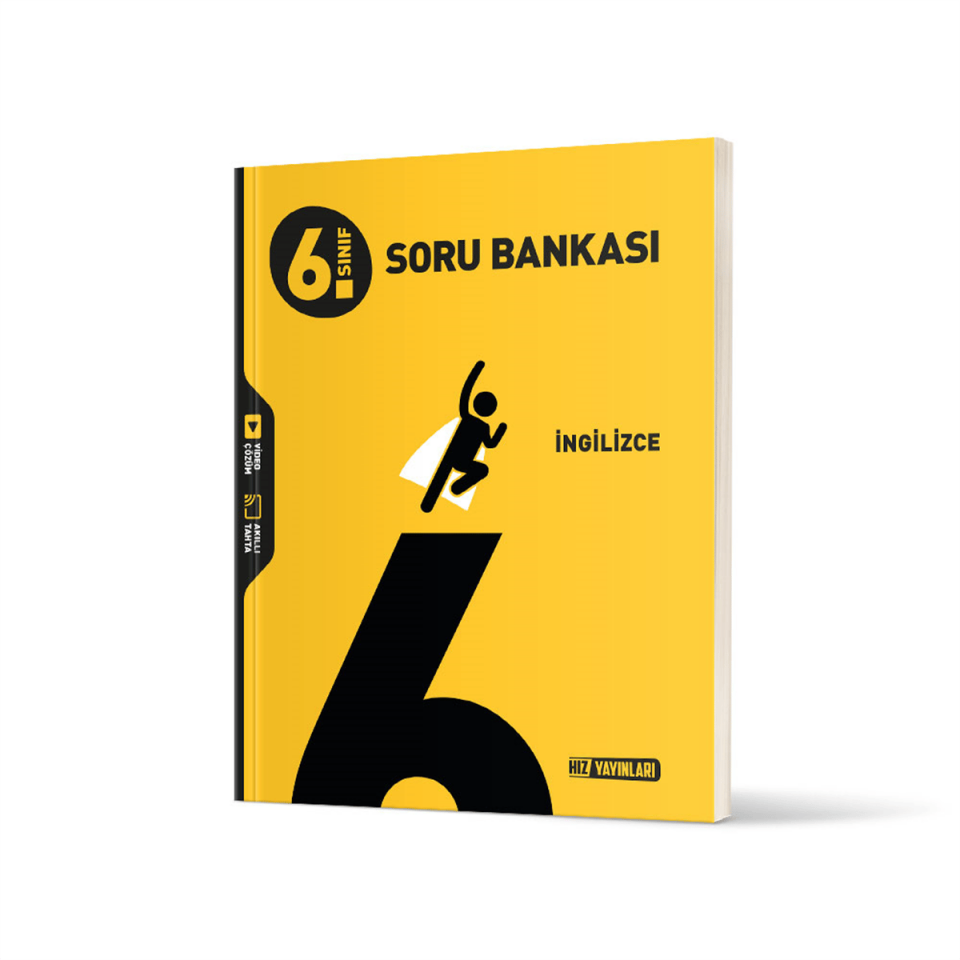 Hız Yayınları 6. Sınıf İngilizce Soru Bankası