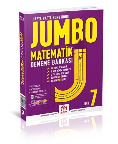 Model Yayınları 7.Sınıf Jumbo Matematik Deneme Bankası