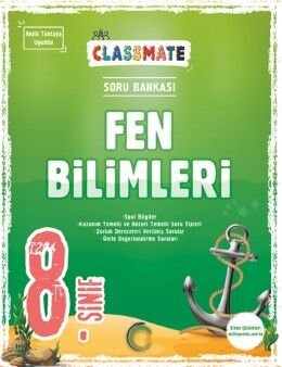 Okyanus Yayınları 8. Sınıf Classmate Fen Bilimleri Soru Bankası