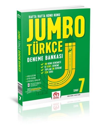 Model Yayınları 7.Sınıf Jumbo Türkçe Deneme Bankası