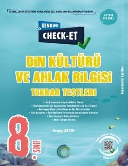 Okyanus Yayınları 8. Sınıf Kendini Check - Et Din Kültürü Ve Ahlak Bilgisi Tekrar Testleri