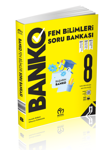 Model Yayınları 8.Sınıf Banko Fen Bilimleri Soru Bankası