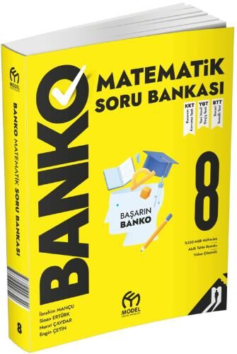 Model Yayınları 8.Sınıf Banko Matematik Soru Bankası
