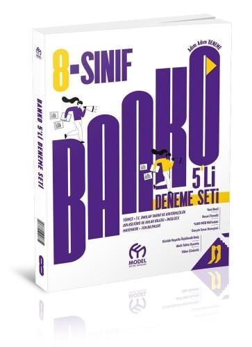 Model Yayınları 8.Sınıf Banko 5’li Deneme Seti