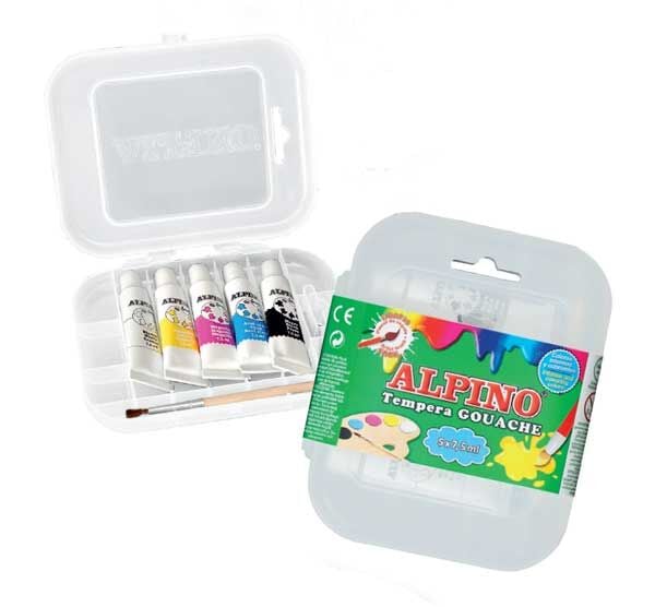 Alpino Guaj Boya Tüp 7,5 ml 5 Renk ADET