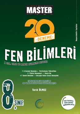 Okyanus Yayınları 8. Sınıf Master 20 Fen Bilimleri Denemesi