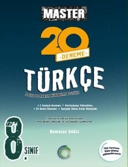 Okyanus Yayınları 8. Sınıf Master 20 Türkçe Denemesi