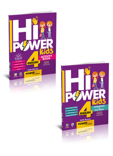 Model Yayınları 4.Sınıf Hi! POWER KIDS İNGİLİZCE SET