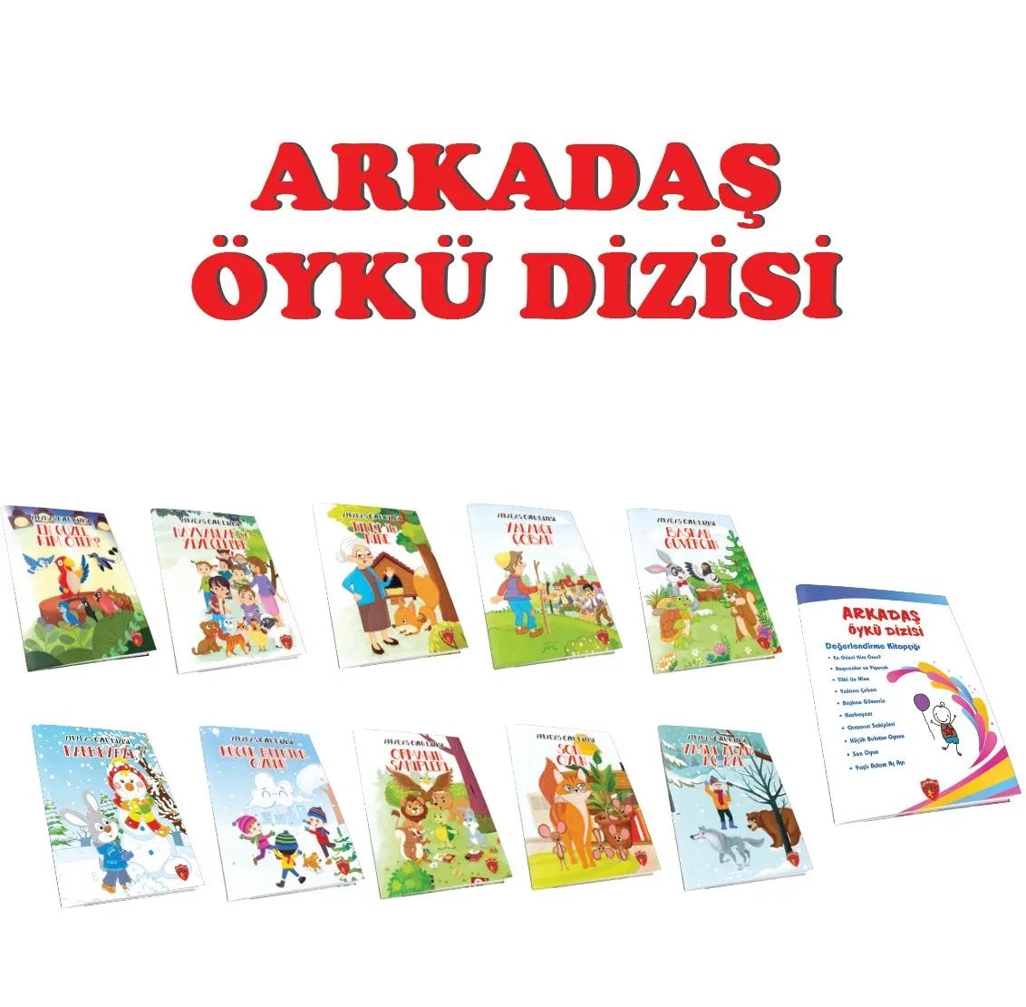 ÇALIŞKAN ARI 1 SINIF ARKADAŞ ÖYKÜ DİZİSİ (10 KİTAP)