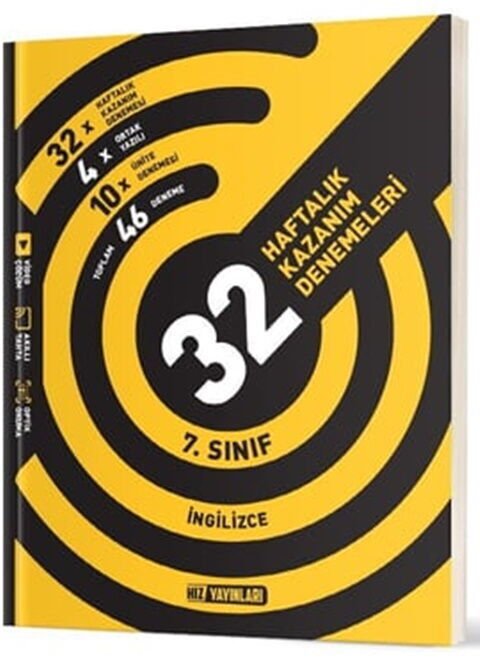 Hız Yayınları 7. Sınıf İngilizce Haftalık Deneme