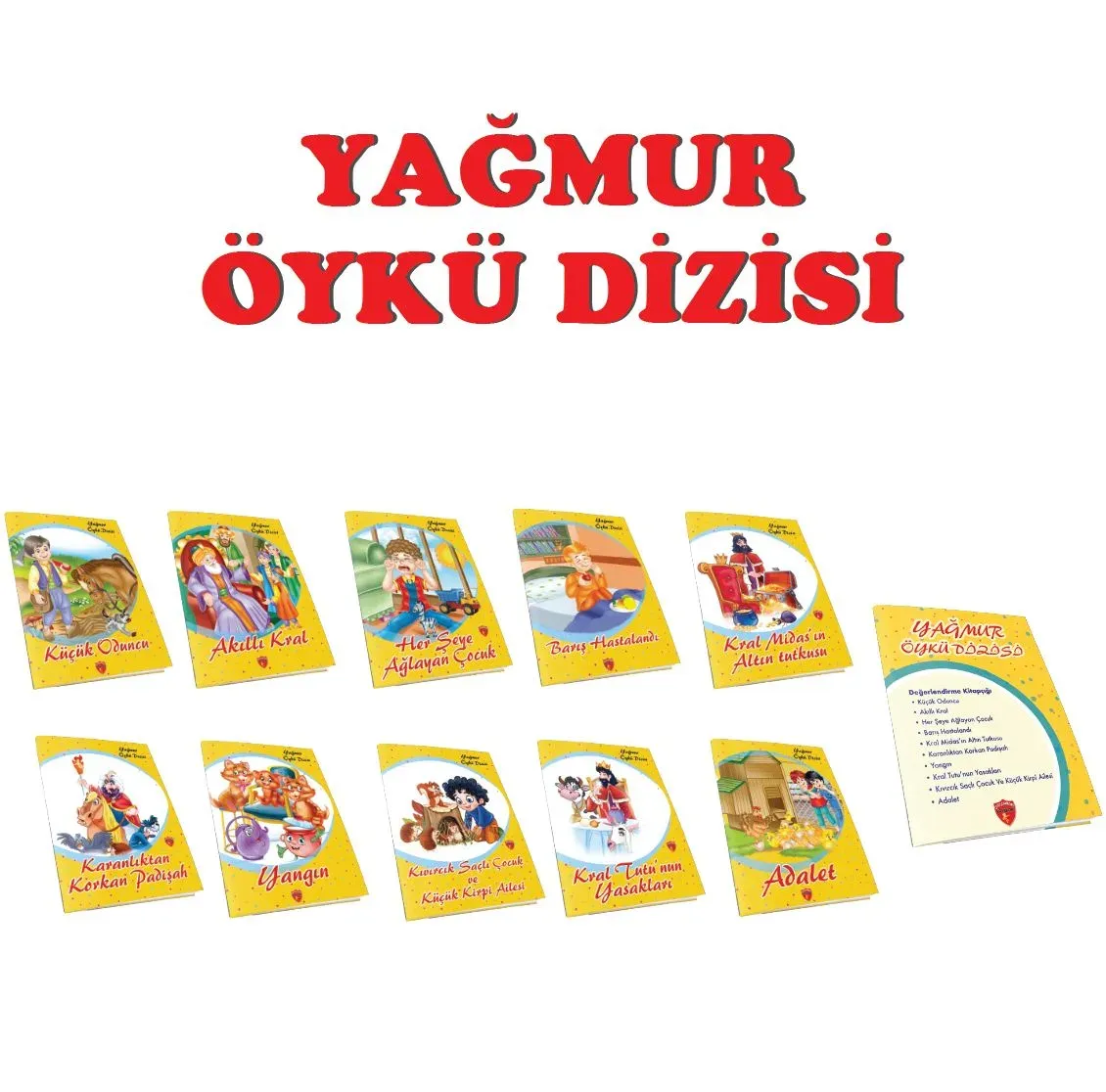ÇALIŞKAN ARI 1. SINIF YAĞMUR ÖYKÜ (10 KİTAP - SINAV EKİ)