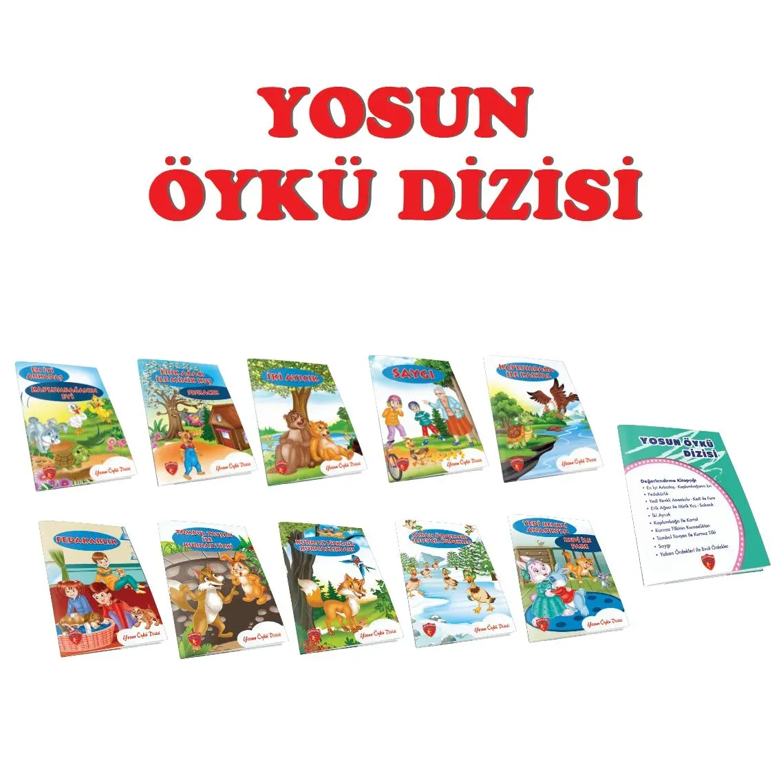 ÇALIŞKAN ARI 1. SINIF YOSUN ÖYKÜ DİZİSİ (10 KİTAP-SINAV EKİ)