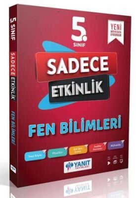 Yanıt Yayınları 5. Sınıf Fen Bilimleri Sadece Etkinlik Soru Bankası