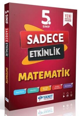Yanıt Yayınları 5. Sınıf Matematik Sadece Etkinlik Soru Bankası
