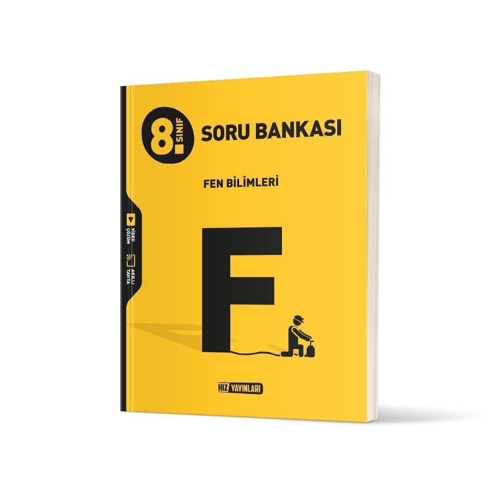 Hız Yayınları 8. Sınıf Fen Bilimleri Soru Bankası