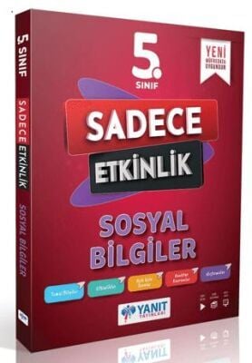 Yanıt Yayınları 5. Sınıf Sosyal Bilgiler Sadece Etkinlik Soru Bankası