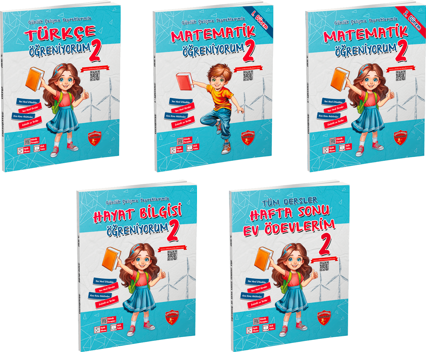 ÇALIŞKAN ARI 2. SINIF ÖĞRENİYORUM SET
