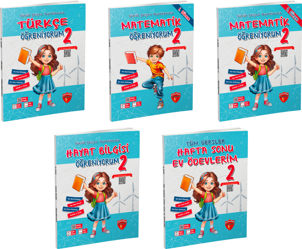 ÇALIŞKAN ARI 2. SINIF ÖĞRENİYORUM SET