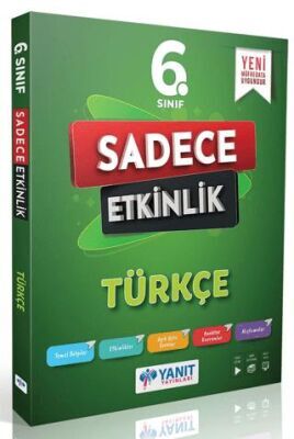 Yanıt Yayınları 6. Sınıf Sadece Etkinlik Türkçe