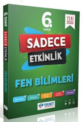 Yanıt Yayınları 6. Sınıf Sadece Etkinlik Fen Bilimleri