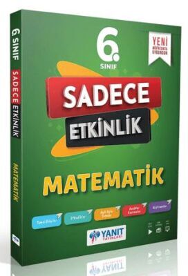 Yanıt Yayınları 6. Sınıf Sadece Etkinlik Matematik