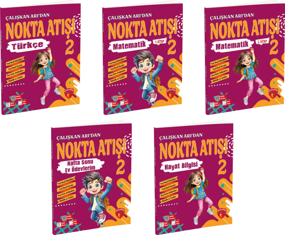 2. SINIF ÇALIŞKAN ARI İLE NOKTA ATIŞI EĞİTİM SETİ