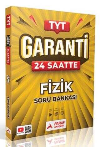 Paraf Akademi TYT Fizik 24 Saatte Garanti Soru Bankası