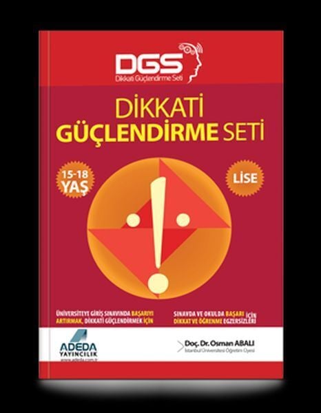 Dikkati Güçlendirme Seti Lise 15 18 Yaş
