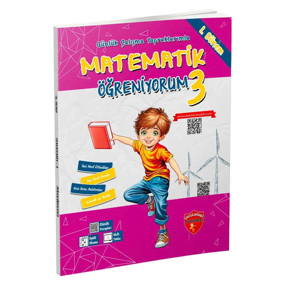 ÇALIŞKAN ARI 3. SINIF MATEMATİK ÖĞRENİYORUM (2 KİTAP)