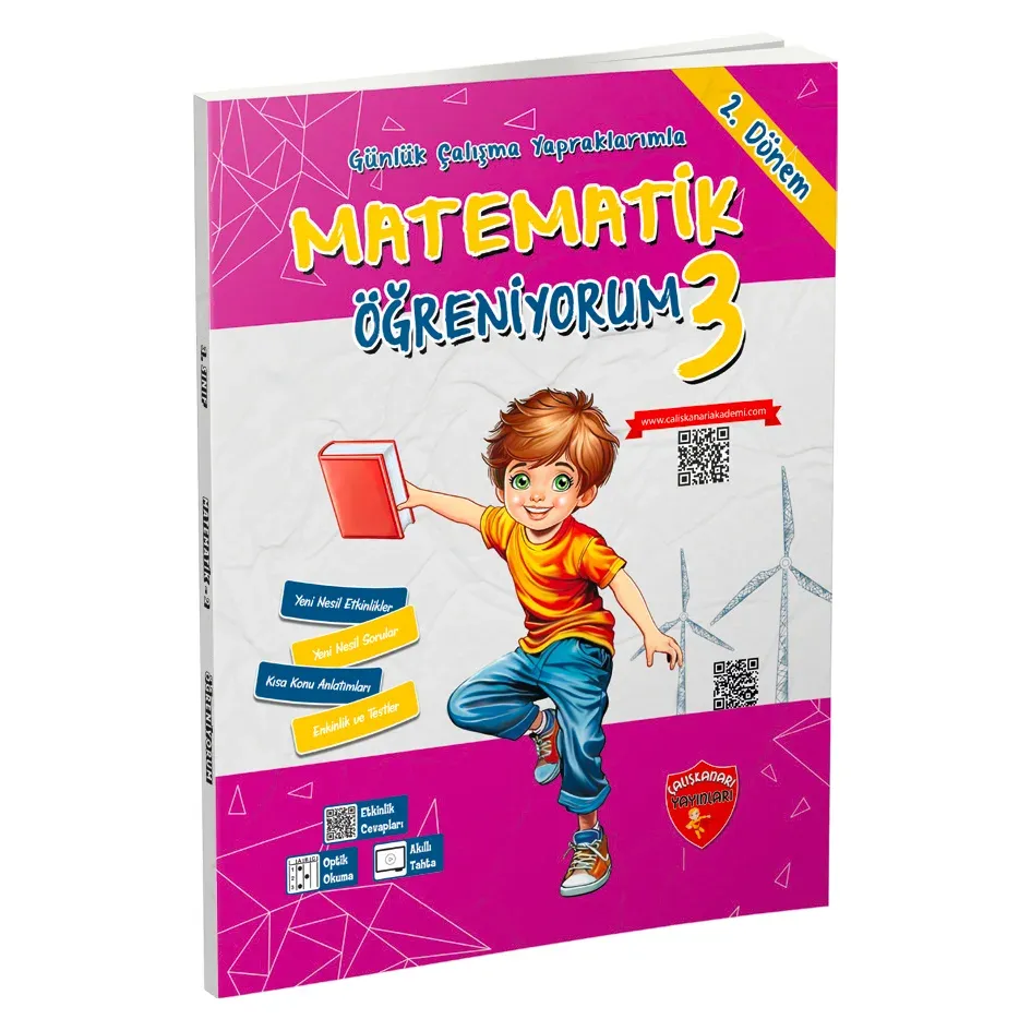 ÇALIŞKAN ARI 3. SINIF MATEMATİK ÖĞRENİYORUM (2 KİTAP)