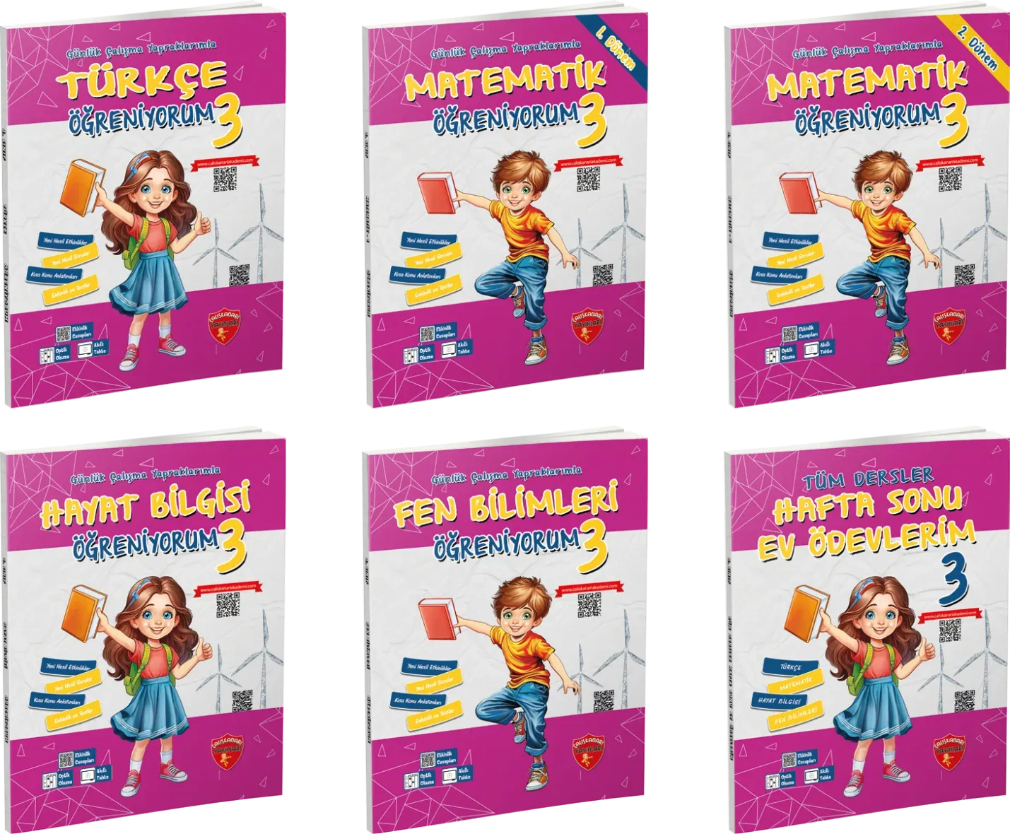 ÇALIŞKAN ARI 3. SINIF ÖĞRENİYORUM SET