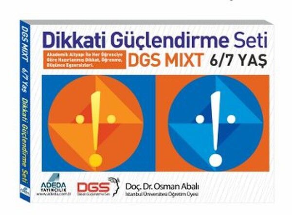 Dikkati Güçlendirme Seti Mixt 6 7 Yaş 1 Kitap
