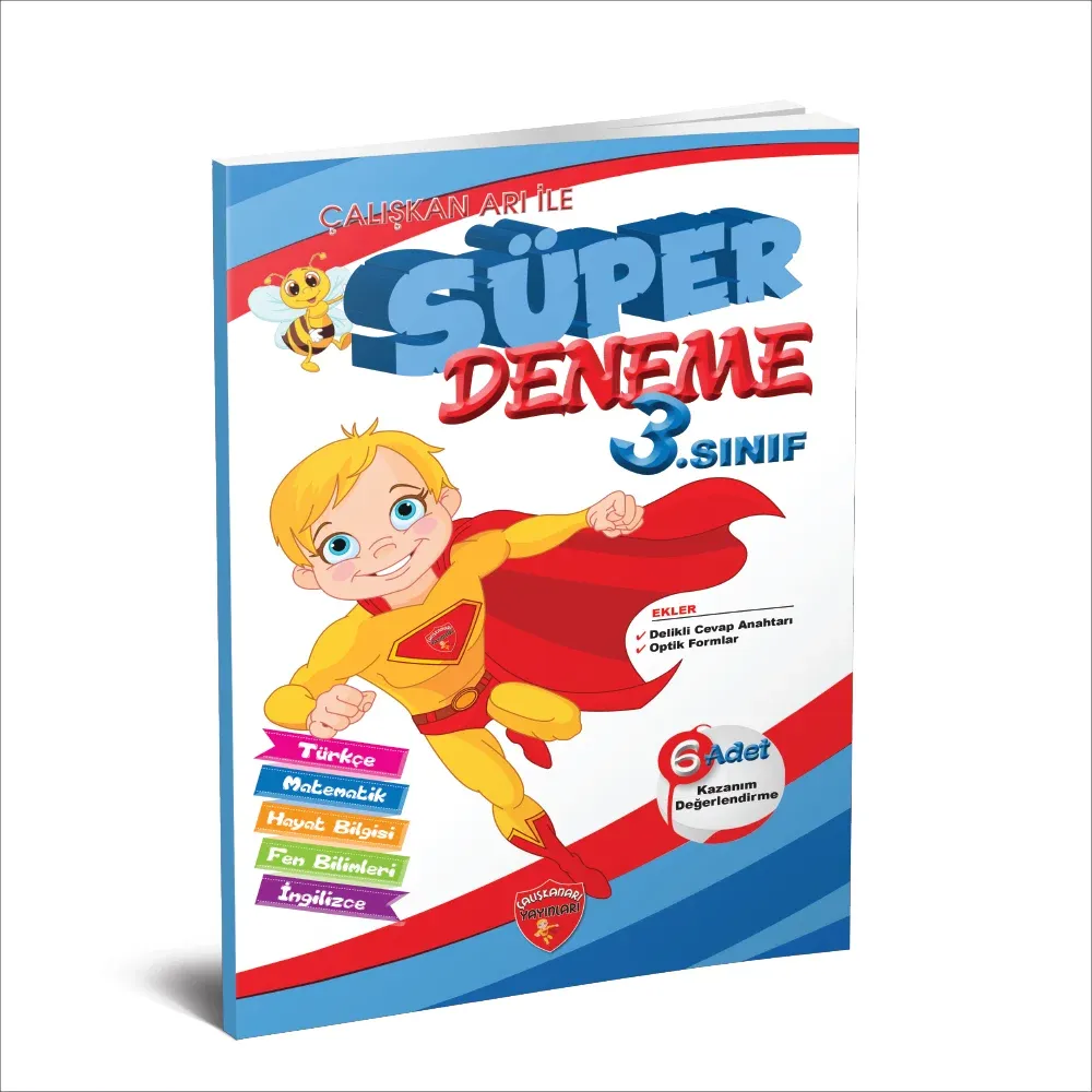 ÇALIŞKAN ARI 3. SINIF SÜPER DENEME 6’LI