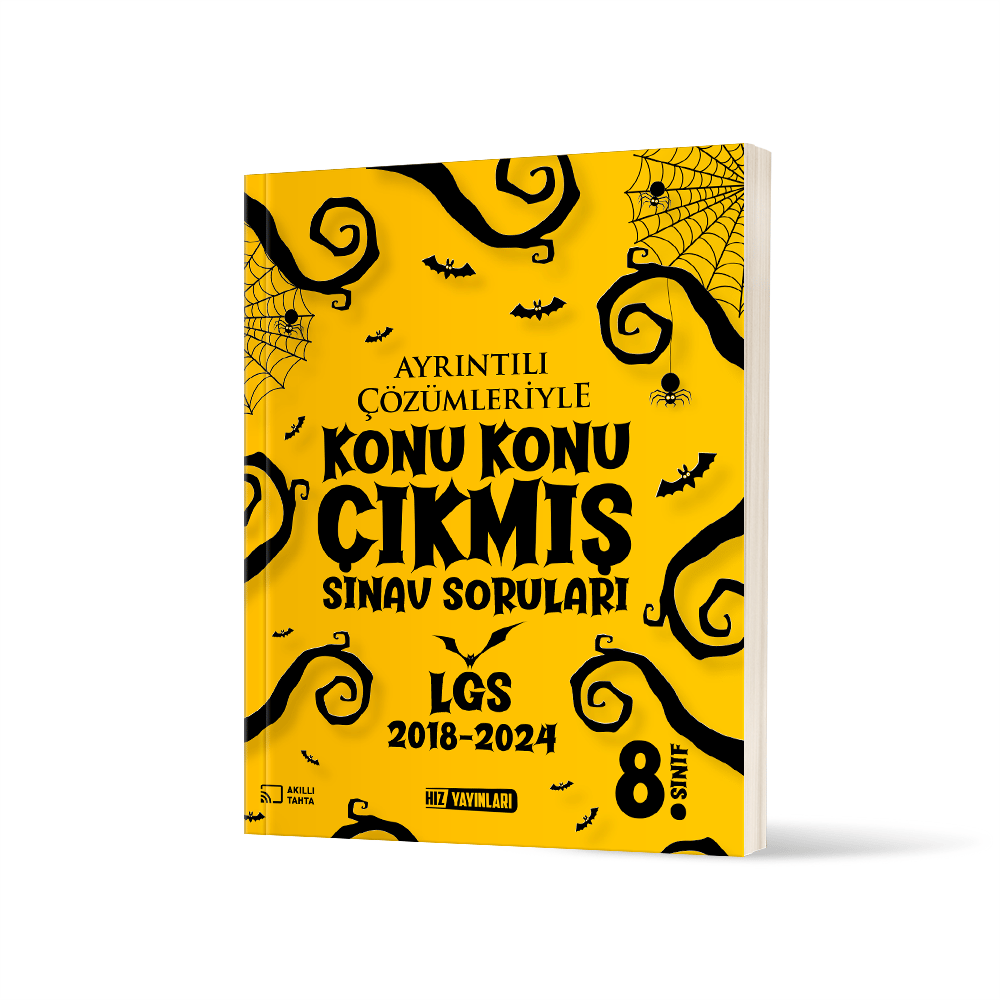 Hız Yayınları 8. Sınıf Konu Konu Çıkmış Sınav Soruları