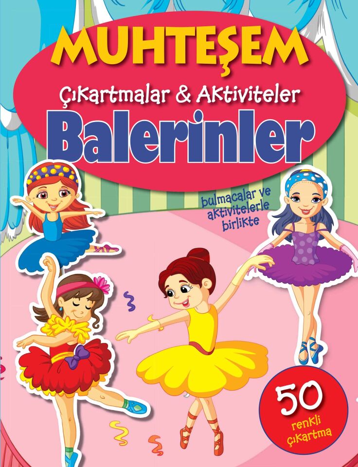 Muhteşem Çıkartmalar ve Aktiviteler Balerinler
