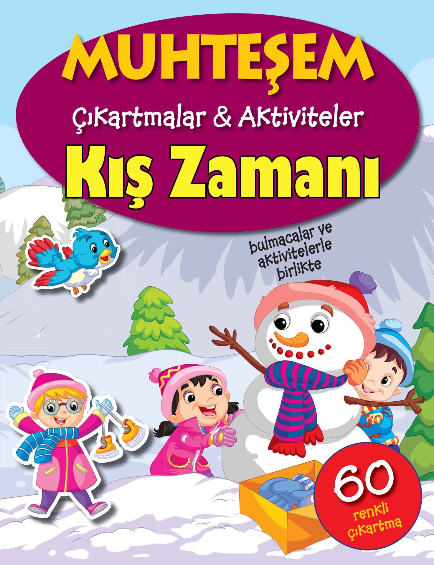Muhteşem Çıkartmalar ve Aktiviteler Kış Zamanı