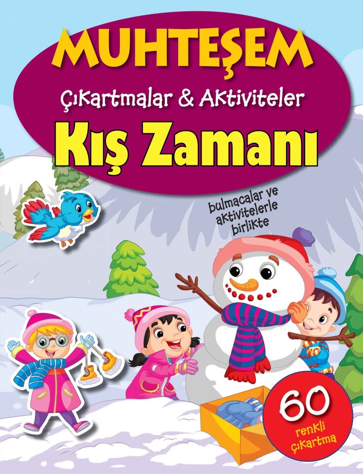 Muhteşem Çıkartmalar ve Aktiviteler Kış Zamanı