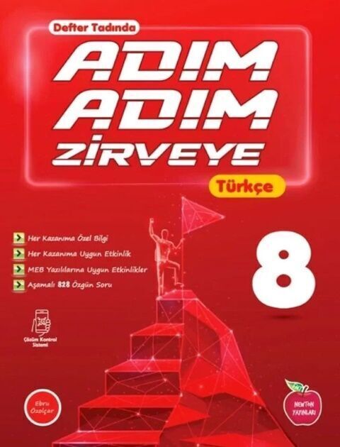 Newton Yayınları 8. Sınıf Adım Adım Türkçe Etkinlikli Konu Anlatımlı Soru Bankaları
