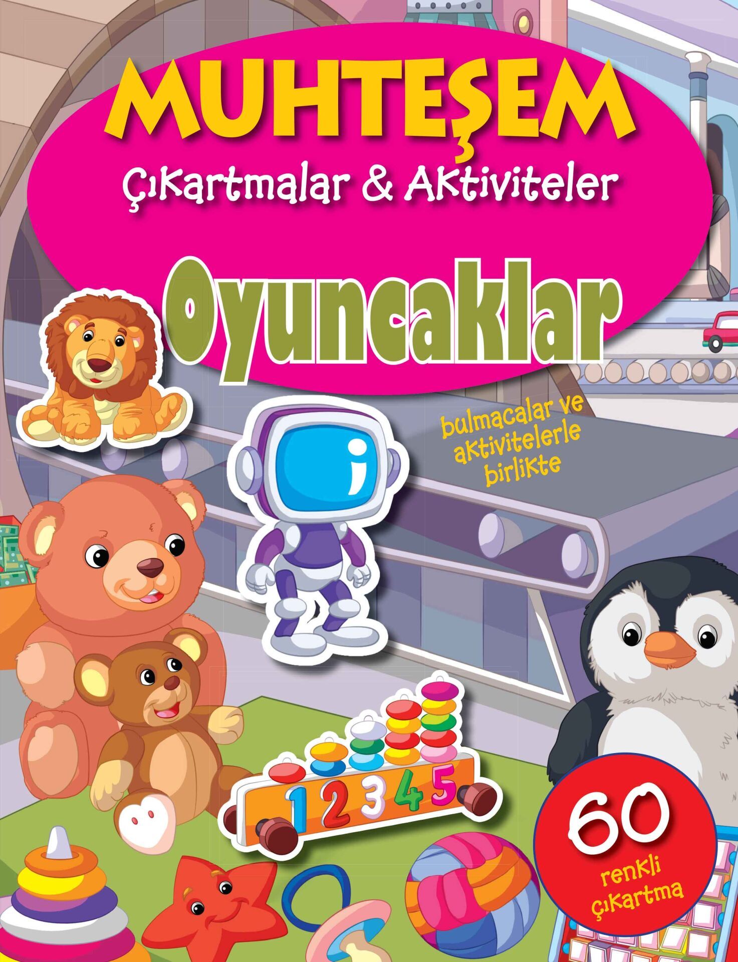 Muhteşem Çıkartmalar ve Aktiviteler Oyuncaklar