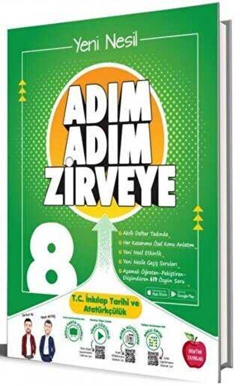 Newton Yayınları 8. Sınıf Adım Adım Tc. İnkılap Tarihi Ve Atatürkçülük Etkinlikli Konu Anlatımlı Soru Bankaları