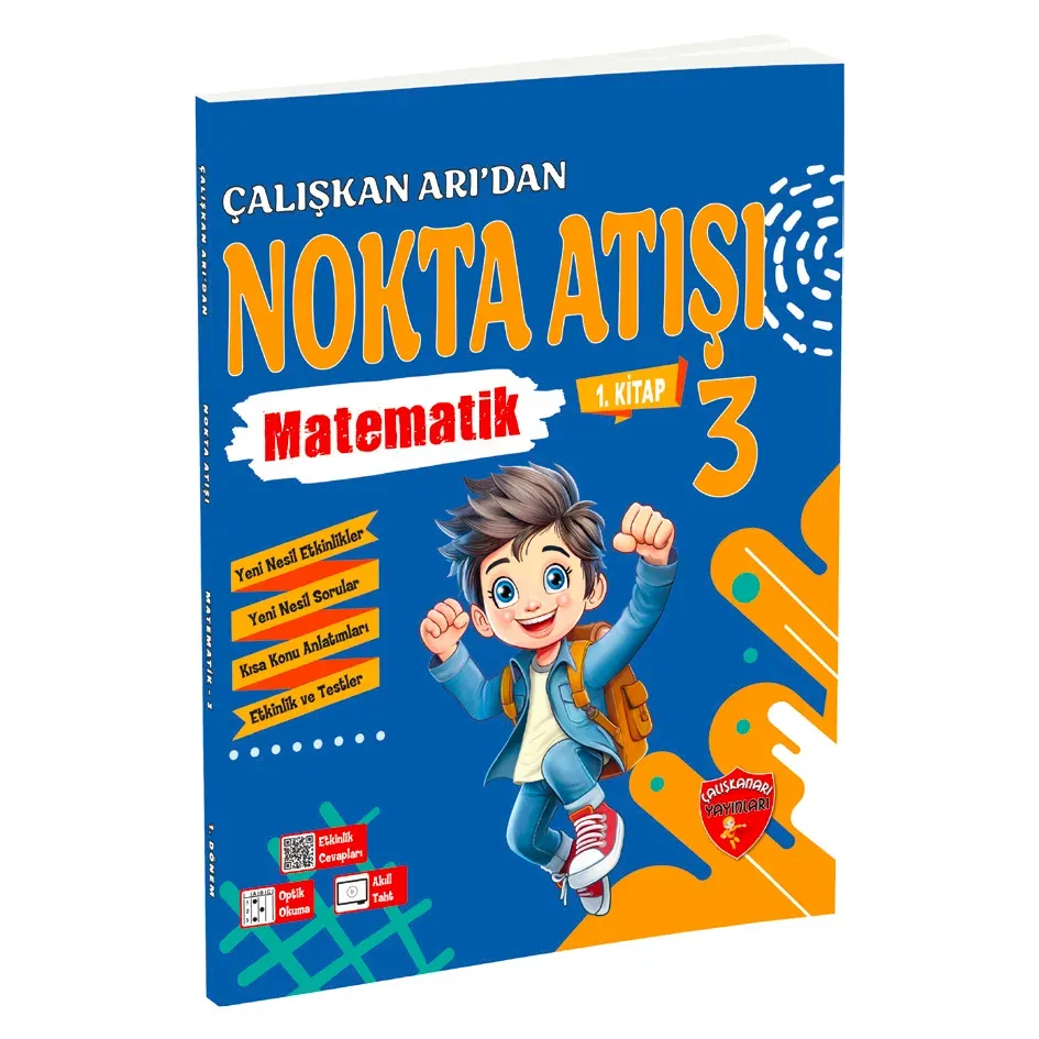 3. SINIF ÇALIŞKAN ARI İLE NOKTA ATIŞI MATEMATİK 2 KİTAP